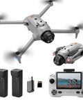 GPS Drone With Screen Remote Control, Brushless Motors, Real Time Obstacle Avoidance, Optical Flow Localization, Auto Return