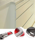 Beefy Adjustable Toggle Latch Clamp Heavy Duty Stainless Steel Pull Latch for Boxes and Cases Easy Installation Strong Grip Quick Release Hasps Built Tough for Factory and Office Use, shown with kitchen drawers for scale and detail view of latch mechanism in stainless steel.