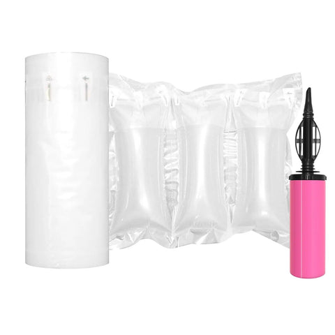 Air Pillows For Shipping With Pump Pack Of 400 Count Inflatable Packing Air Bags Alternative To Packing Peanuts 3.54 By 7.87 Inches No Air Cushion Machine Needed Easy Inflate Keeps Items Protected