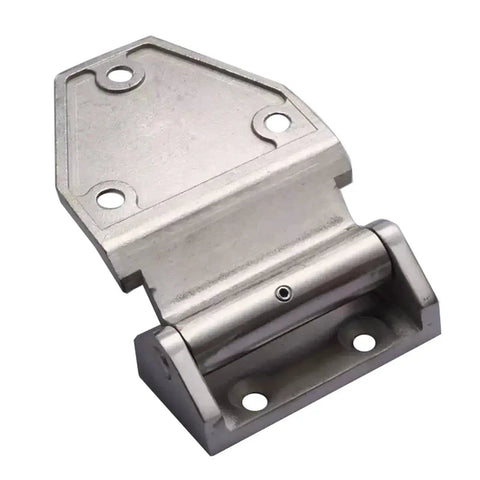Industrial Grade Stainless Steel Door Hinge Heavy Duty Load Bearing Hardware Built Like A Workhorse For Trucks Containers And Equipment Boxes Shop Ready Rock Solid 1 Pack, close-up view.