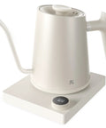 Electric Gooseneck Kettle With Precision Temperature Control 1200W Fast Boil 0.8L Stainless Steel BPA Free Ideal For Pour Over Coffee
