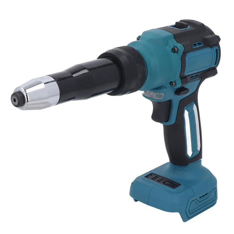 Get Your Cordless Rivet Gun With 18V Brushless Motor For Fastening Kit Auto Parts That Fits BL1840 Battery Dual Speed Settings Plus Led Work Light For Steel And Aluminum Jobs, cordless rivet gun with battery