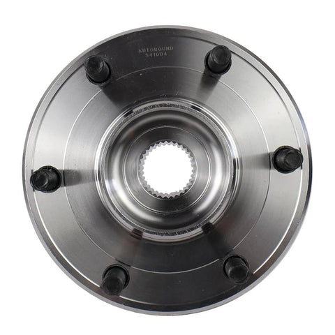 Top view of Wheel Hub And Bearing Assembly 541004 For Nissan Armada Pathfinder Infiniti QX56 Six Lug With ABS Direct Fit