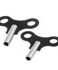 Two Pack 4.5mm Clock Winding Keys For Antique Wall Clocks And Alarm Clocks, Durable Steel Winder Set With 0.177 Inch Hole