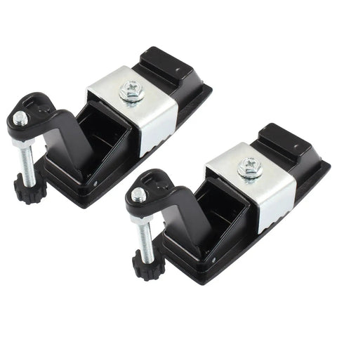 Built Tough No Sweat Compression Latch Locks 2 Pack Black Zinc Alloy Cabinet Hardware Rust Proof Adjustable Strike Plate Smooth Operation Fastener For Toolboxes And Garage Projects