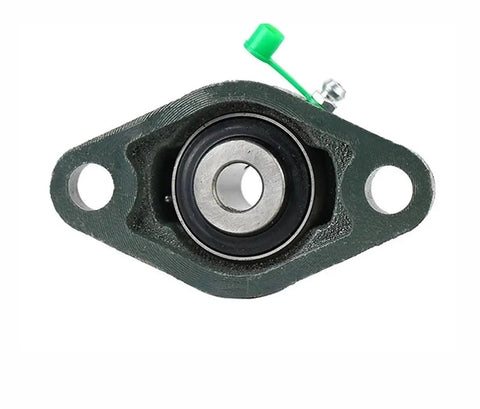 UCFL201 UCFL202 UCFL203 Heavy Duty Flange Ball Bearing Unit With Cast Iron Housing For Agricultural Machinery Professional Industrial Equipment Self Aligning Design For Smooth Operation Rock Solid Steel Parts Built Tough Long Run Rugged Conditions, 12mm bore