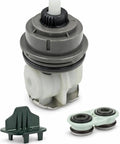 Cartridge Replacement Fits Monitor 17 Series Dual Function Shower Valve After 2006 For Temperature And Volume Control Includes RP46073 Seat And Spring Adapter Grey Cap