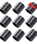 9 Piece 1 Inch Gray PVC Pipe Couplings Connectors Socket To Socket For PVC Fittings, Heavy Duty High Impact SCH40 Frost Resistant