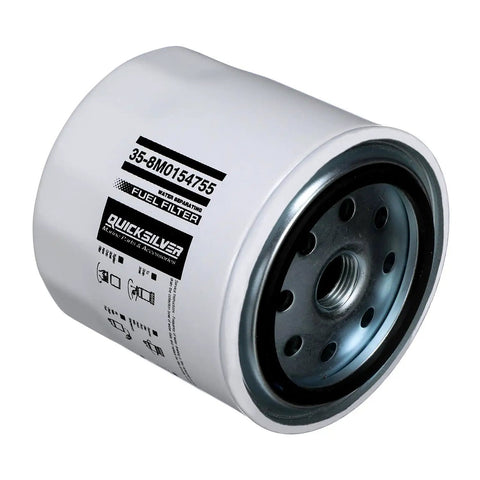 Water Separating Fuel Filter For Marine Engines With 10 Micron Filtration Delivers Over Ninety Percent Efficiency, Keeps Water And Debris Out For Peak Performance And Better Fuel Economy