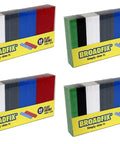 Flat Plastic Shims 1.13 In Wide By 4 In Long 60 Pack Glazing Spacers on four packs with assorted colors