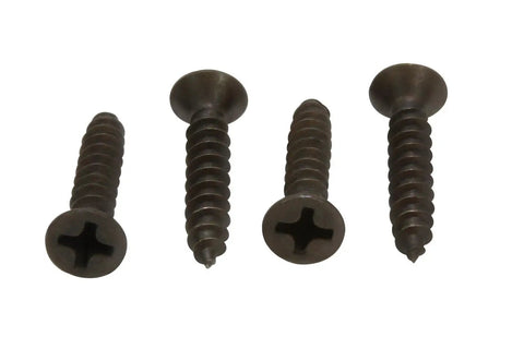Badass 18-8 304 Stainless Steel Flat Head Phillips Wood Screws Black Oxide Coated No. 8 X 1 Inch Rust Resistant Hardware for solid builds.