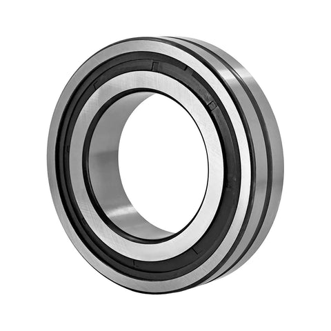 Built Tough Industrial Spherical Roller Bearing 80Mm Id X 140Mm Od X 33Mm Thickness shown from the side, featuring a robust steel design.