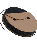Get Your Wires Safe With This Oumefar Heat Shrink Tube Kit Made From Durable Polyolefin Single Wall Shrinkable Sleeves For Maximum Wire Protection And Electrical Safety In Any Project You Might Be Fixing Right Now. black polyolefin heat shrink tube roll on spool for wire insulation