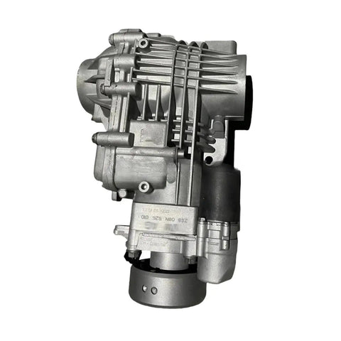 VW Diff Carrier For T5 T6 Haldex Rear Axle Gearbox 4Motions Upgrade Restores Proper Differential Function Eliminates Clunking Noise Improves Steering Response Handling Stability And Traction All Around silver metal housing