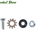 Bolt, washer, and nut set for Steering Sector and Pinion Gear Replacement for Cub Cadet LT Series and Troy Bilt Tractors