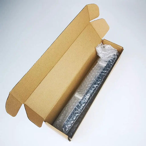 Rugged Bench Woodworking Auxiliary Clamp Kit for Planing Thin Boards packaged in cardboard box with bubble wrap