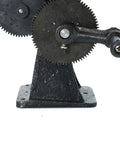 Manual Dual Purpose Coil Winding Machine With Mechanical Counter 0 To 99999 US Stock Rugged Steel Gears Ergonomic Handle Ready To Roll For Transformers Motors And Hobby Coils Precise User Friendly, cast iron base