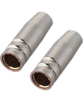 Heavy Duty 14Piece MIG Welding Tips Kit With 0.8mm 0.030 And 1.0mm 0.040 Contact Tips, Gas Nozzles, Copper Brass Consumables