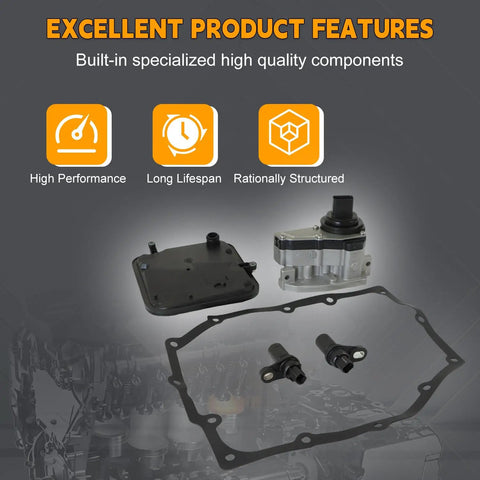 42RLE Transmission Shift Solenoid Block Pack Kit For Chrysler Dodge Jeep Liberty Remanufactured Replacement Parts With 5143151AA 92887A
