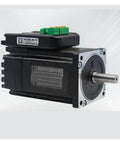 Integrated Stepper Servo Motor Drive With 1000 Line Encoder For CNC Machine Kits, shown in durable build, side view.