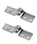 Torque Shaft Hinges With 0.4 Nm Damping, 304 Stainless Steel, Left And Right Pair for doors, windows, cabinets, smooth close, no fuss install