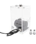 Durable Acrylic Water Cooling Pump Reservoir Combo 850Ml Capacity Quiet Operation Sturdy Design 5Mm Wall Integrated System For Pc Enthusiasts showing clear acrylic tank and black pump.