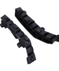 Front Bumper Bracket Heavy Duty Mounting Bracket For 2008-2012 Sedan Snap-Fit Replacement OEM 71198 71193 ABS black construction