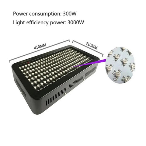 Heavy Duty 3000W LED UV Gel Curing Lamp For 3D Resin Printers And Nail Art, showing design and LED layout.