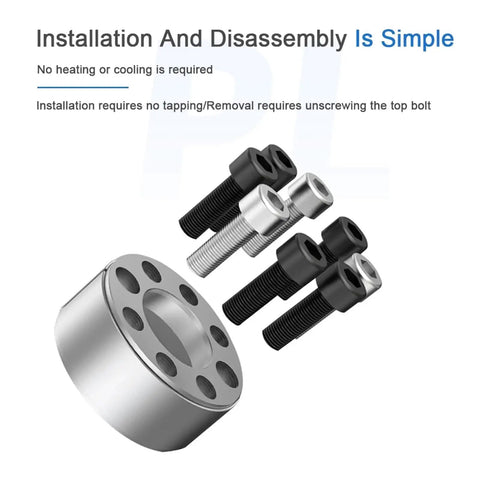 Expansion Bushing Z3B KTR203 Key Free Bushing TLK132 Expansion Joint Bushing with screws for mechanical assemblies