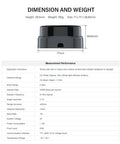 RPLIDAR S2 2D 360 Degree LIDAR Sensor For Robots 30 Meters Scanning Radius IP65 Weatherproof Obstacle Avoidance And Navigation