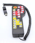 USB remote control for Four Axis CNC Router With 1500W VFD Spindle Engraving Machine, featuring coiled cable