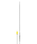 K Type Inconel 600 Flexible Thermocouple Temperature Probe 3.2 mm Diameter 300 mm Length Ungrounded Built Tough Temp Sensor
