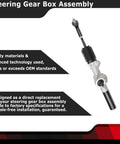 Steering Gear Box Assembly for TXT MPT Golf Cart Fits Gas and Electric 2001 and Up Replaces 70964 G01 70964G01 70964G02 70602G01
