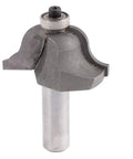 Badass 1/2 Inch Shank Roman Ogee Router Bit Carbide Tipped Woodworking Cutter for smooth profiles and heavy-duty projects.