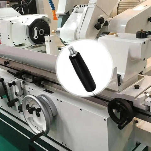 Revolving Hand Knob M10 Thread Handle For Lathe Milling Table Saw Tailstock And Woodworking Machinery in use