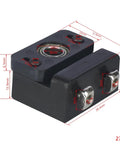 T8 Leadscrew Fixing Blocks Top Mount For 3D Printer Z Axis Bearings CR 10 CR 10S Ender Z Rod Holder Made From POM Material