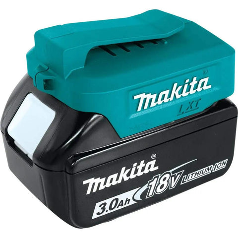 18V LXT Cordless Power Source With Dual USB Ports, 4.2A Total Output, Portable On The Go Charger With belt clip and rubber covers