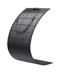 100W Flexible Solar Panel For Off Grid Power, High Efficiency 23 Percent, IP68 Waterproof, Lightweight 5.1 Lb, Curved Design