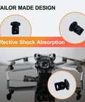 Replacement Gimbal Shock Rubber Damper For DJI Mini 5 Pro Gimbal Camera Durable Elastic Shock Absorber in use with drone