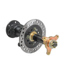 Beefed-Up 30 Inch Rear Axle Assembly With 760mm Drive Shaft Kit And 13x4.10-6 Tubeless Rim, 4 Ply Heavy-Duty Wheel Tire close-up