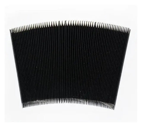 Beefed-Up Adjustable CNC Dust Cover Accordion Shield For Linear Guide Rails, shown flat and extended for 130-300mm, 1500mm length.