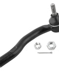 2 Piece Front Outer Tie Rod Ends Replacement Kit For Lexus ES300 2002 2003, Toyota Camry 2002 2003, Highlander 2001 2003 ES3601 ES3600 Front Left Right black steel tie rod with nut and cotter pin