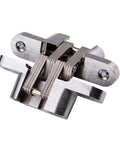 Premium 304 Stainless Steel Hidden Door Hinges Tough As Nails Invisible Concealed Folding Door Hardware Pro Grade Zero Gap Mounting