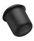 58mm Espresso Dosing Cup For Single Doses, Nonstick 304 Stainless Steel Tall Version, Wide Mouth Fits 58mm Portafilter in black