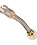 Portable High Temperature Steam Cleaning Tool with All In One Multi Functional High Pressure Hose Nozzle, metal nozzle close-up.