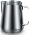 Milk Frothing Pitcher 16oz 480ml Stainless Steel Steaming Cup With Latte Art Pen for frothing milk, perfect for home baristas