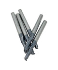 Carbide Square End Mill Two Flute One Eighth Inch Shank And Cutting Diameter One Eighth Inch Three Eighths Inch Cutting Length TiAlN Coated