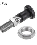 M10x1 Double Pack Ball Nose Spring Plungers Crafted From Badass Stainless Steel For Slick Self Locking Action, detail of two pieces.