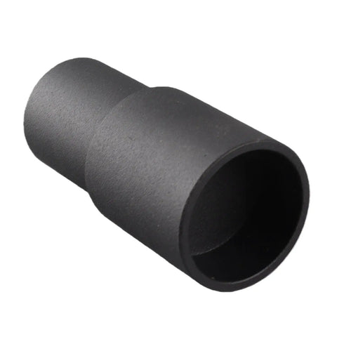 Close-up of 3-Inch Bottle Jack Lift Extension, Beefy Heavy Duty 6 Ton Hydraulic Jack Adapter, cylindrical iron design.