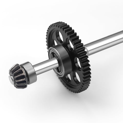 0.5 Module 54T Steel Spur Main Gear For Traxxas Latrax Rally SST Teton 1/18 RC Car Upgrade Parts Rock Solid Hard Anodized Finish